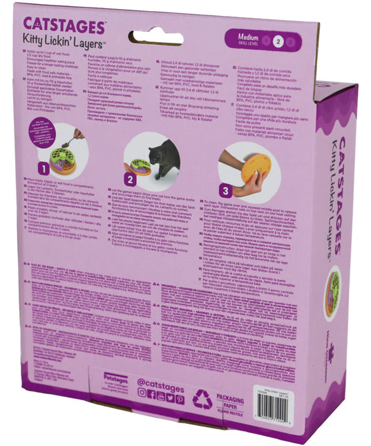 AnimalstoreXL Nina Ottosson Kattenspel Kitty Lickin' Layers