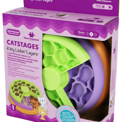 AnimalstoreXL Nina Ottosson Kattenspel Kitty Lickin' Layers