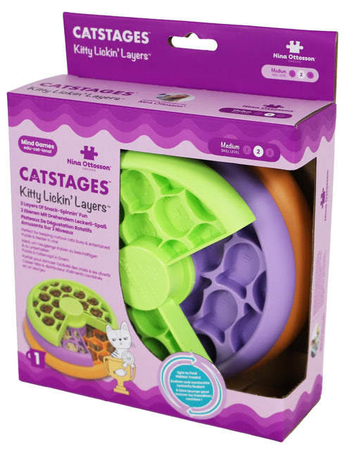 AnimalstoreXL Nina Ottosson Kattenspel Kitty Lickin' Layers