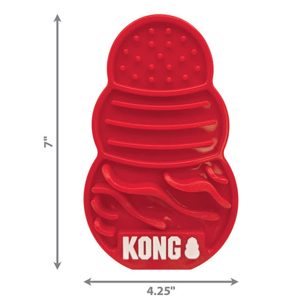 Kong leckt großes Rot