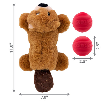 Kong Dog Kuschelcozie Pocketz Beaver Medium