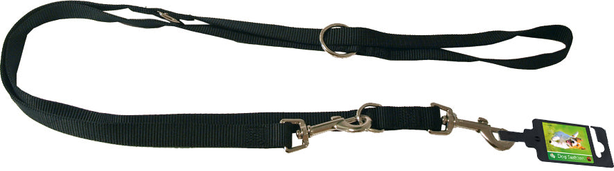 AnimalstoreXL Boon Dresseerlijn Nylon Zwart 20mm 200cm