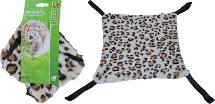 AnimalstoreXL Boon Hangmat Knaagdier Pluche Luipaard 35cm
