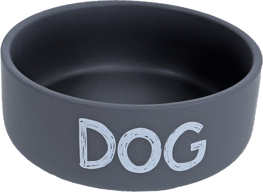 Boon Futternapf Stein Hundematte Grau 19cm