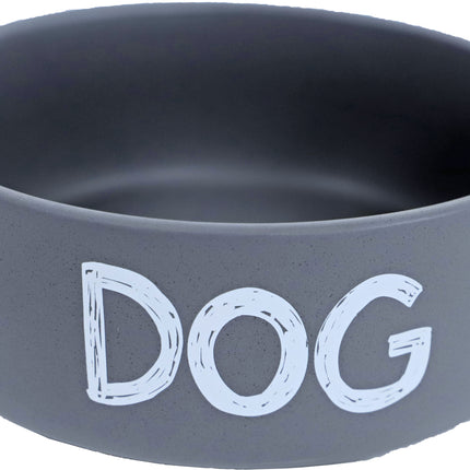 Boon Futternapf Stein Hundematte Grau 19cm