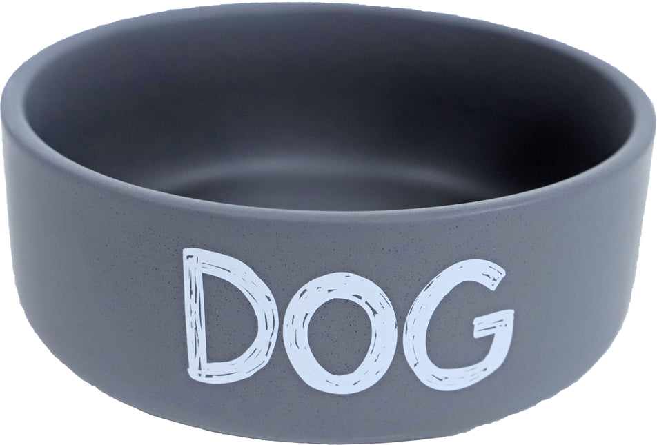 Boon Futternapf Stein Hundematte Grau 19cm