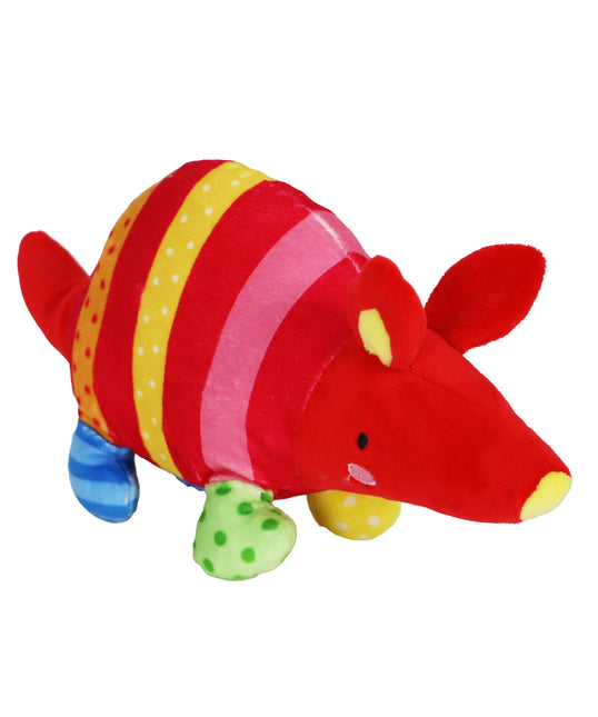 Boon Gordeldier Pluche Multicolor met Piep 45cm