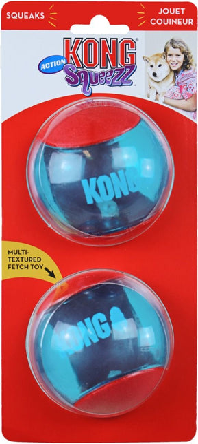 Kong Squeez Action Red Large Kaart 2 stuks