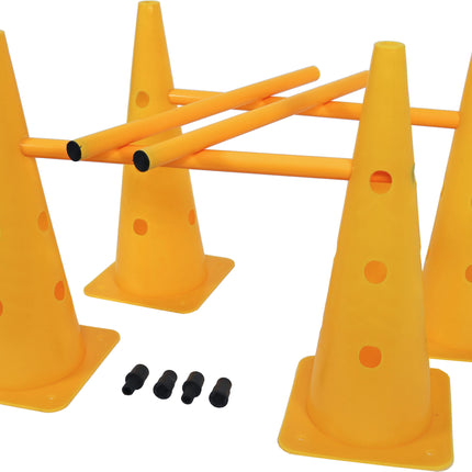 Agility-Slalom- und Hindernis-Set 4Xpylon