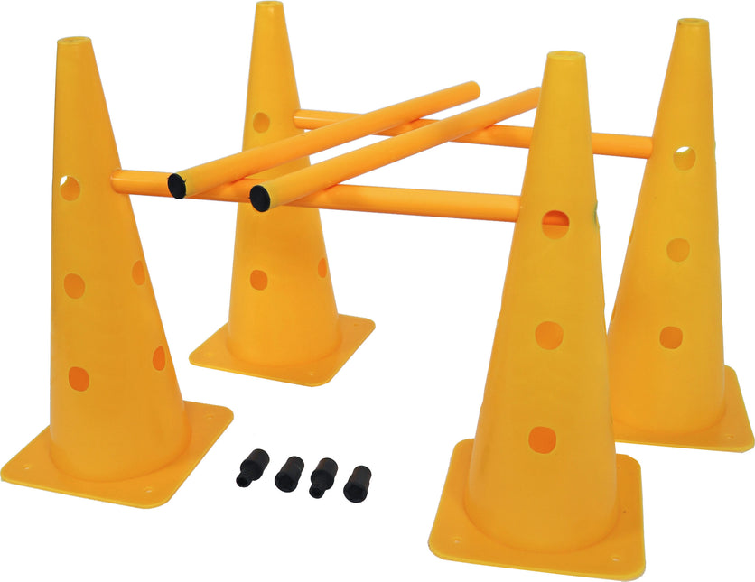 Agility-Slalom- und Hindernis-Set 4Xpylon