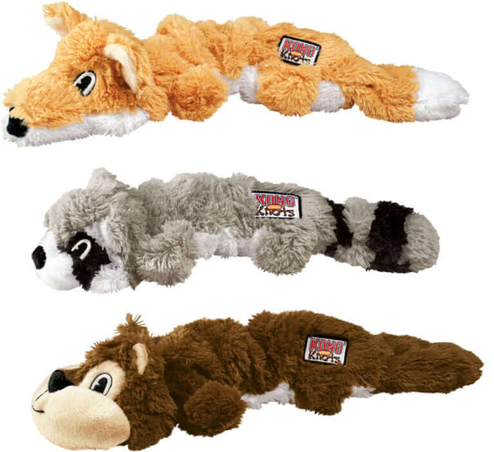 AnimalstoreXL Kong Scrunchknot Eekhoorn Small Medium