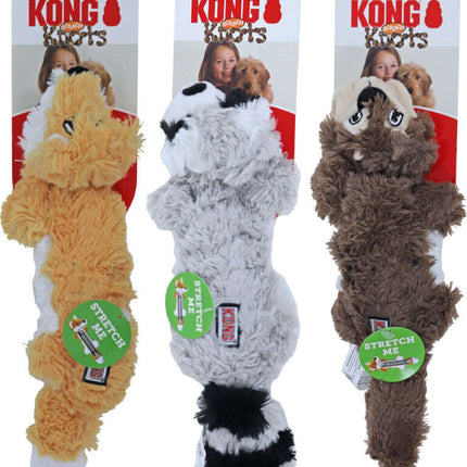 AnimalstoreXL Kong Scrunchknot Eekhoorn Small Medium