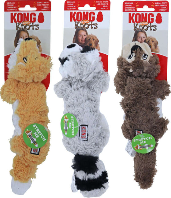 AnimalstoreXL Kong Scrunchknot Eekhoorn Small Medium