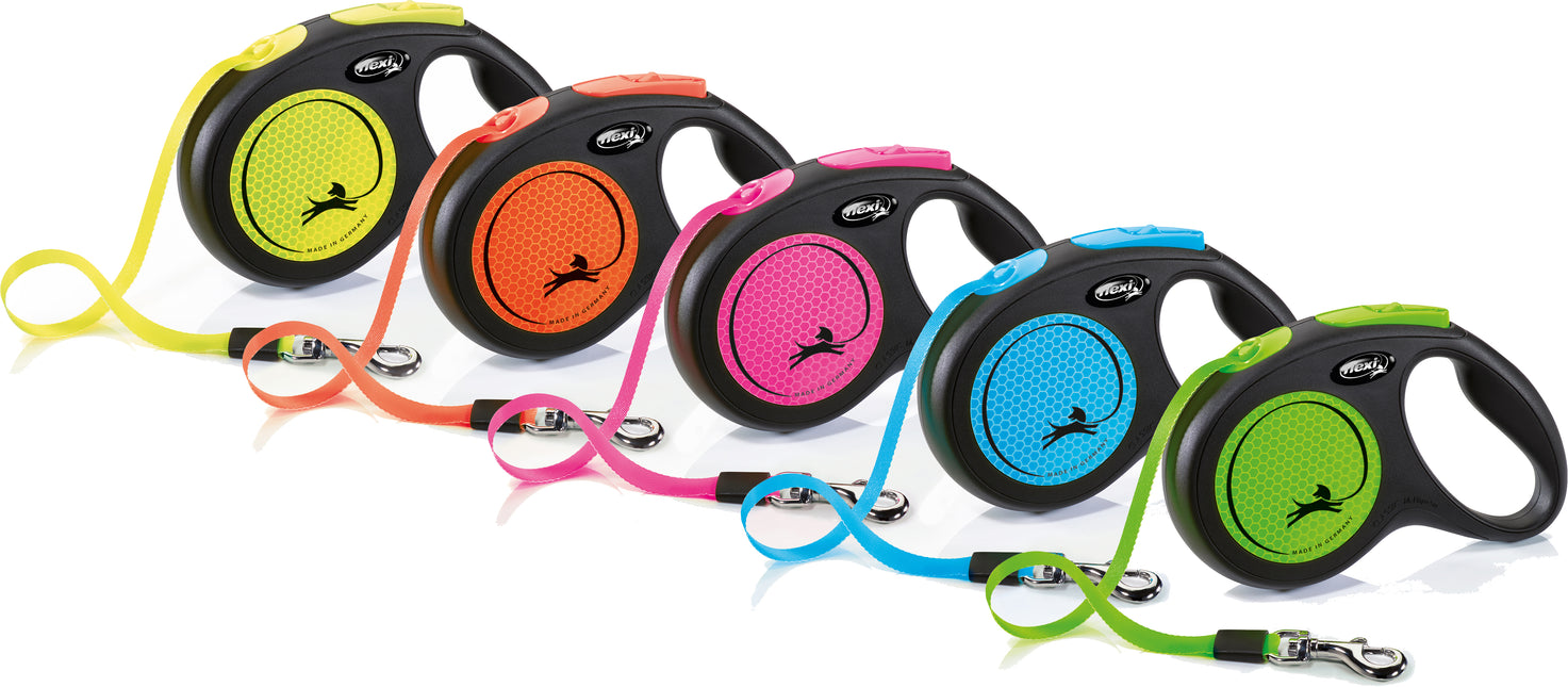 AnimalstoreXL Flexi rollijn NEW NEON tape M 5 meter