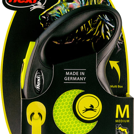 AnimalstoreXL Flexi rollijn NEW NEON tape M 5 meter