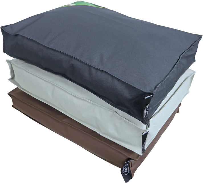 AnimalstoreXL Boony Ligkussen Waterproof Taupe 75x55cm