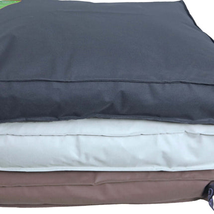 AnimalstoreXL Boony Ligkussen Waterproof Taupe 75x55cm