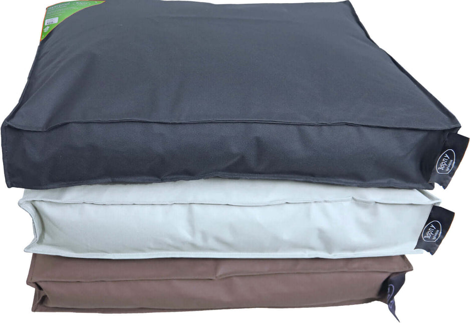 AnimalstoreXL Boony Ligkussen Waterproof Taupe 75x55cm