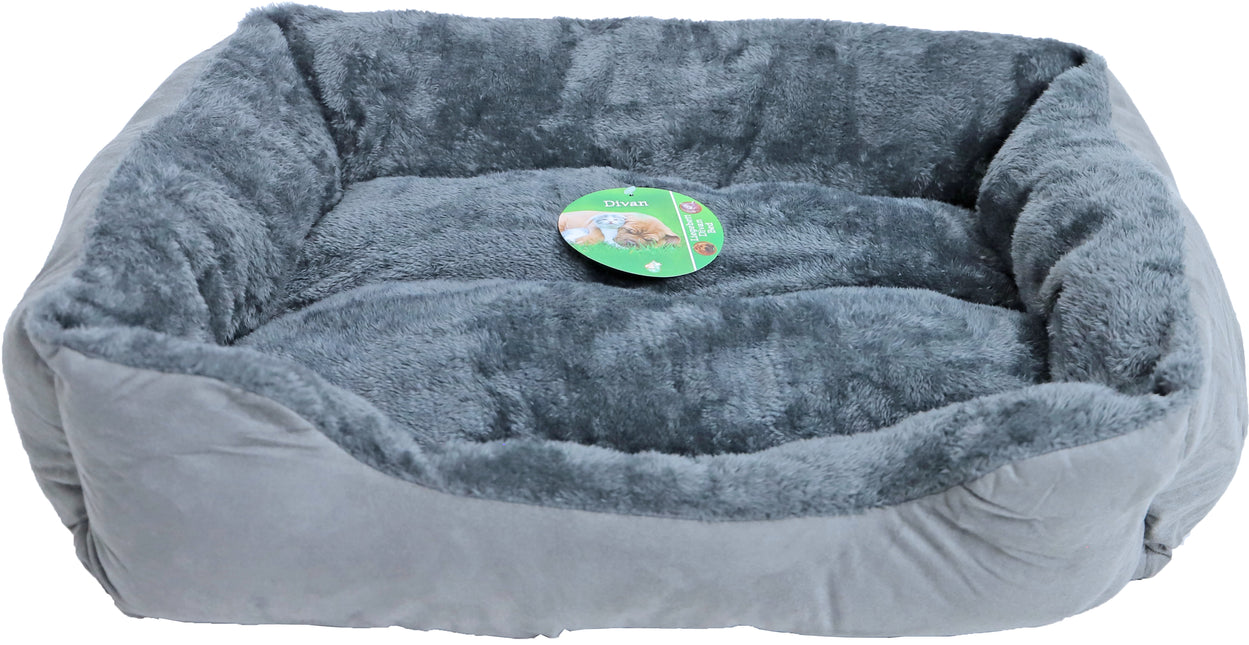 AnimalstoreXL Boon Divan 60x50cm Grijs/Grijs