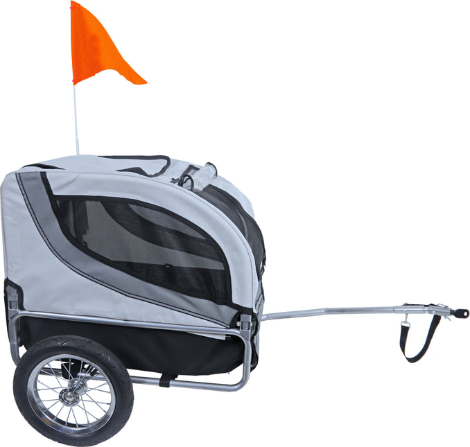 AnimalstoreXL Boon Fietskar Runner 1 Lichtgrijs Grijs