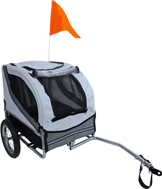 AnimalstoreXL Boon Fietskar Runner 1 Lichtgrijs Grijs