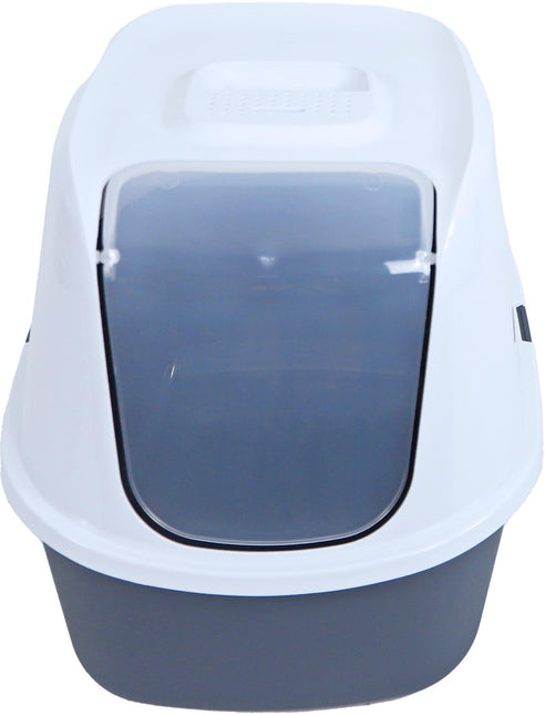 AnimalstoreXL Boon Kattentoilet Just Eazy Recycle Grijs Wit