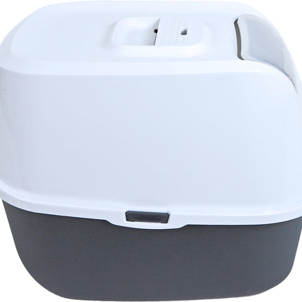 AnimalstoreXL Boon Kattentoilet Just Eazy Recycle Grijs Wit