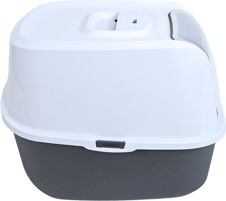 AnimalstoreXL Boon Kattentoilet Just Eazy Recycle Grijs Wit