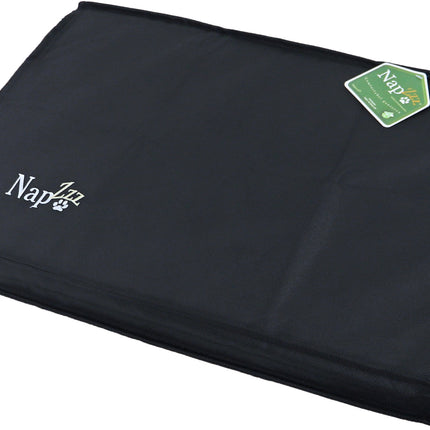 AnimalstoreXL Nap'zzz Draadkooikussen Waterproof Zwart 59X42X5