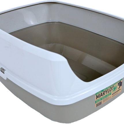 Moderna Katzentoilette Maryloo, recycelt, warmes Grau