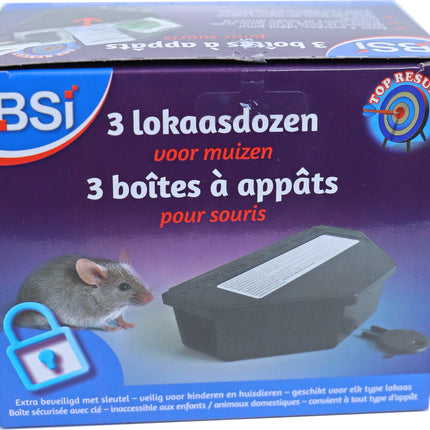 BSI Lokdos 3x für Mäuse