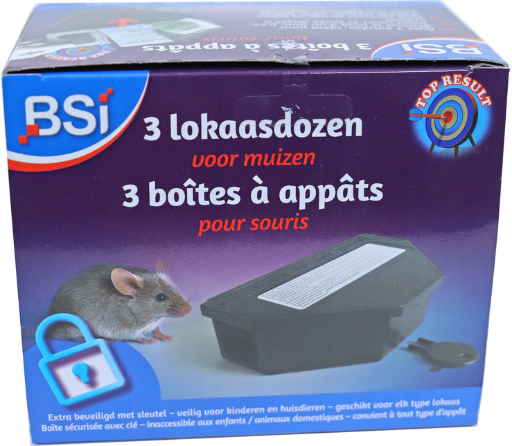 BSI Lokdos 3x für Mäuse