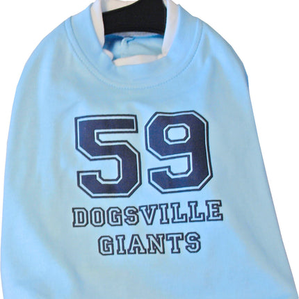 T Shirt Dogsville Giants Blauw 32cm