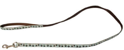 AnimalstoreXL Boon Lijn Nylon PU Glow Bruin 15mm 130cm