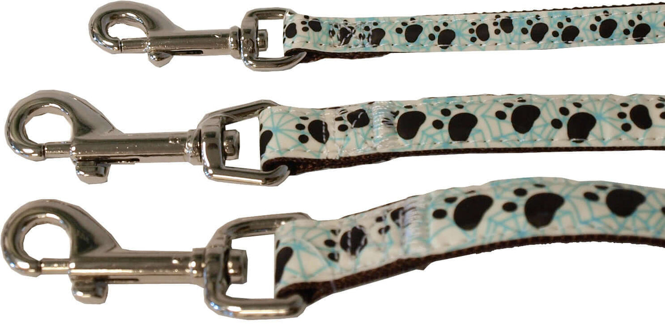 AnimalstoreXL Boon Lijn Nylon PU Glow Bruin 15mm 130cm