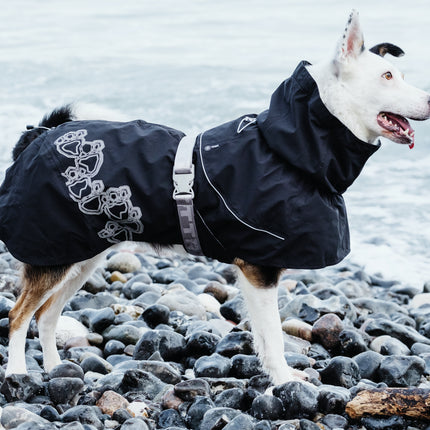 Hurtta Hundemantel Drizzle Coat Raven