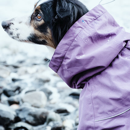 Hurtta Hondenjas Drizzle Coat Currant