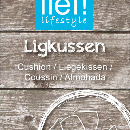 AnimalstoreXL Lief! Ligkussen Volant Boys 85x70cm