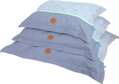 AnimalstoreXL Lief! Ligkussen Volant Boys 85x70cm