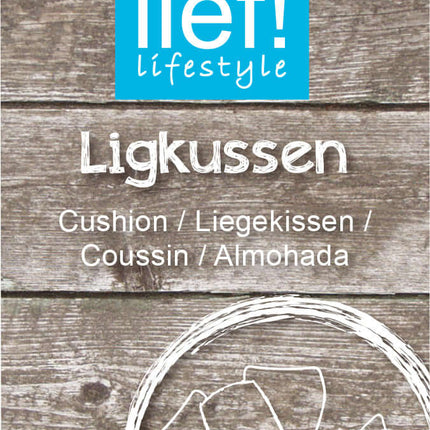 AnimalstoreXL Lief! Ligkussen Volant Girls 85x70cm