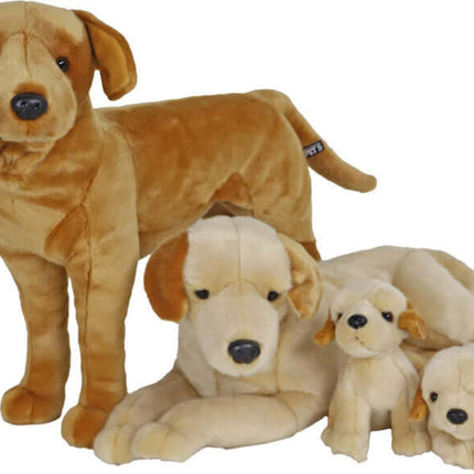 AnimalstoreXL Boony Labrador Pluche Liggend Blond 20cm