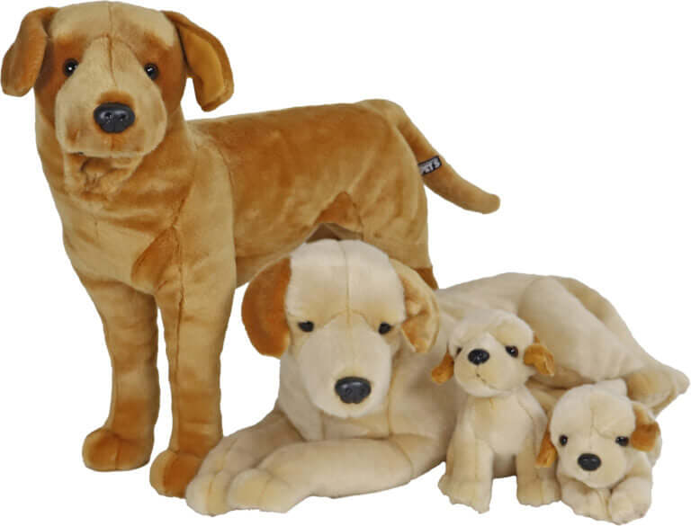 AnimalstoreXL Boony Labrador Pluche Liggend Blond 20cm