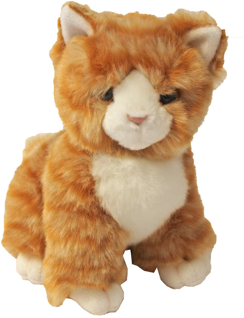 AnimalstoreXL Boony Kitten Pluche Zittend Rood Bruin 20cm