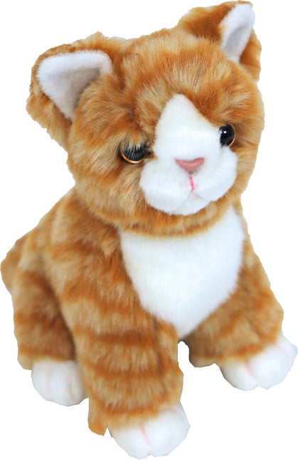 AnimalstoreXL Boony Kitten Pluche Zittend Rood Bruin 20cm