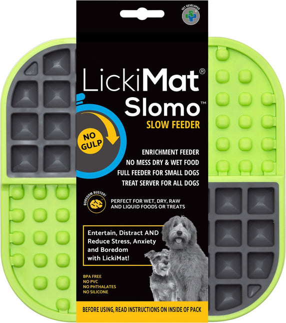 Lickimat Likmat Slomo Hond Groen 20cm