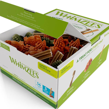 AnimalstoreXL Whimzees Variety Valuebox Small 56 stuks