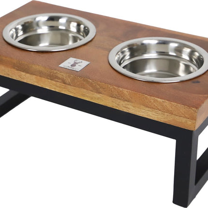 AnimalstoreXL Boony Est1941 Dinnerset Hout met Metalen Frame