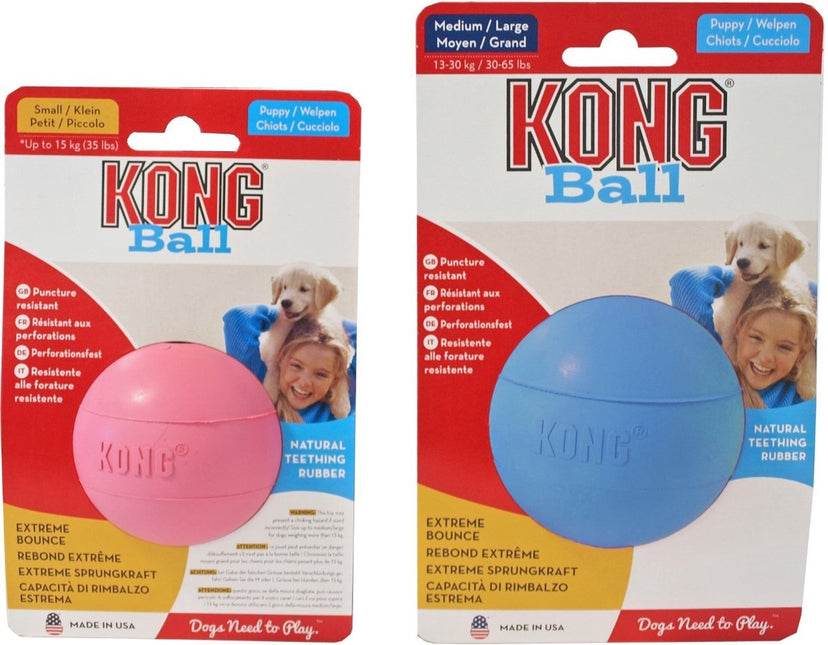 Kong Bal Puppy met Gat Small