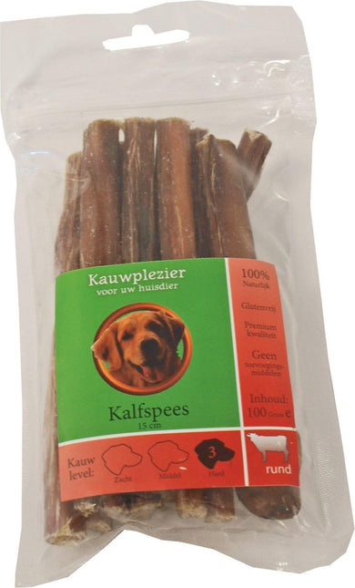 AnimalstorexL Kalbspezen 15cm 100g In
