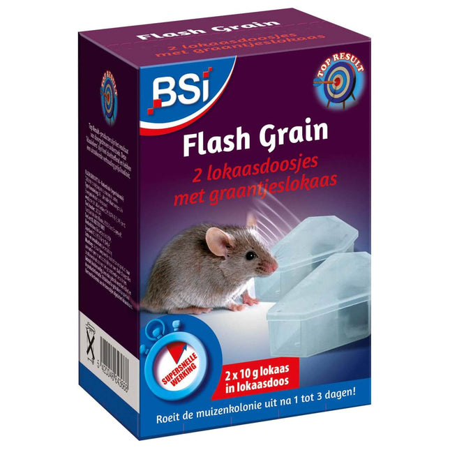AnimalstoreXL BSI Lokaas Flash Grain 2x10gr in Lokdoos